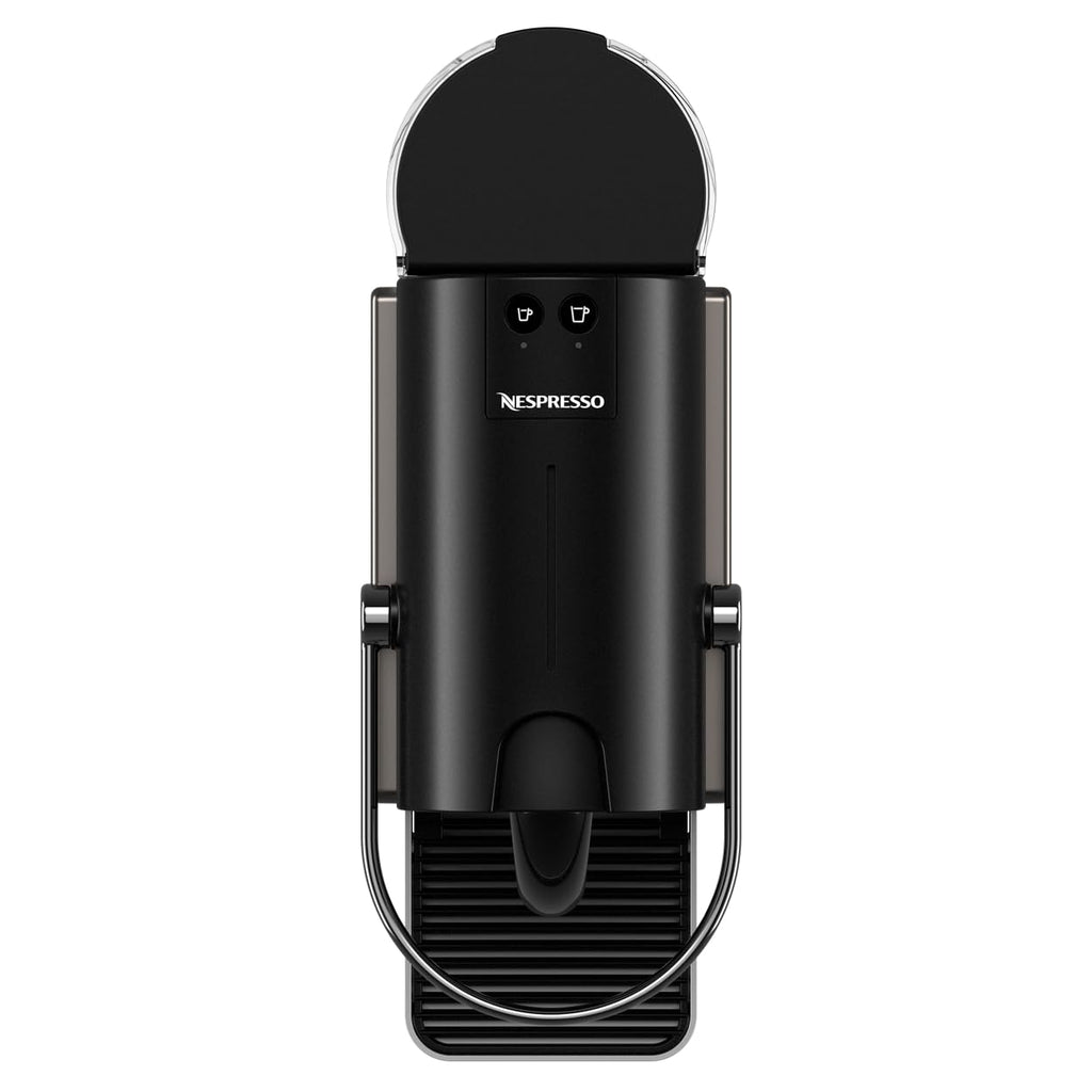 Aurent Pixie Titane – Cafetière à Capsules Compacte | Style Industriel | Arrêt Auto 2 min