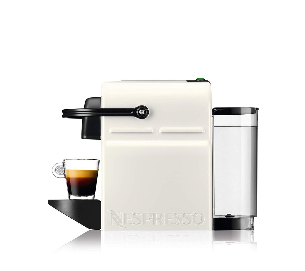 Aurent Inissia Blanche – Cafetière Espresso à Capsules | 19 Bars | Préchauffage 25s