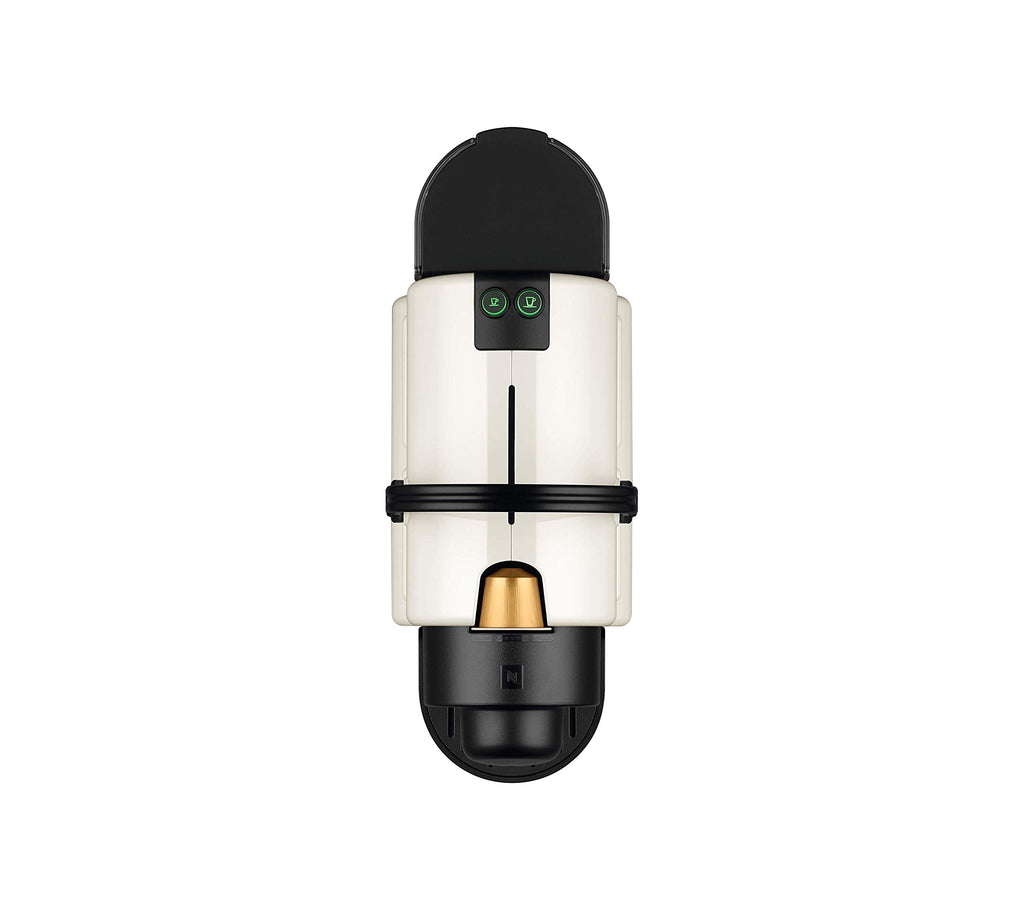 Aurent Inissia Blanche – Cafetière Espresso à Capsules | 19 Bars | Préchauffage 25s
