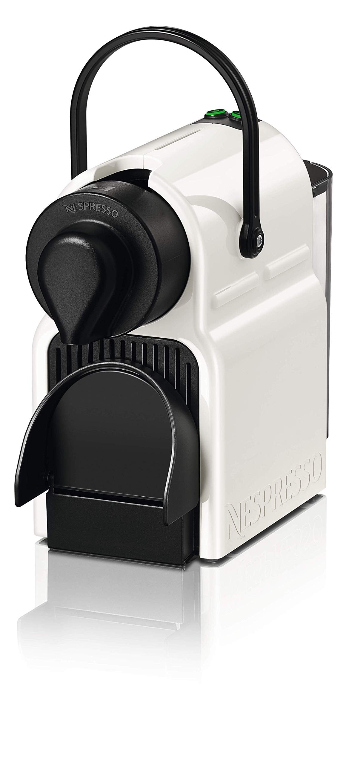 Aurent Inissia Blanche – Cafetière Espresso à Capsules | 19 Bars | Préchauffage 25s